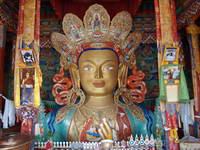 Maitreya in Thiksey
